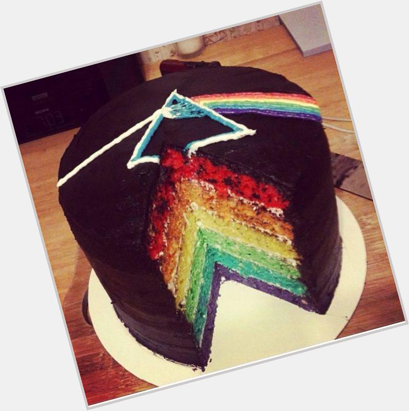 Happy Birthday David Gilmour! Here\s yr cake big guy.... 