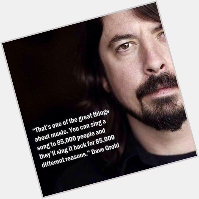 Happy birthday to music icon, David Grohl! 