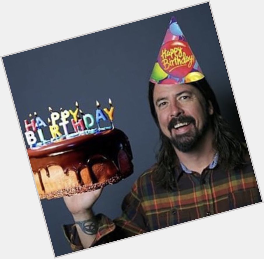 Happy 51st birthday to rock legend and front man, David Grohl! 