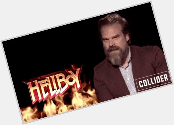 Happy Birthday to David Harbour and this magnificent beard only. 