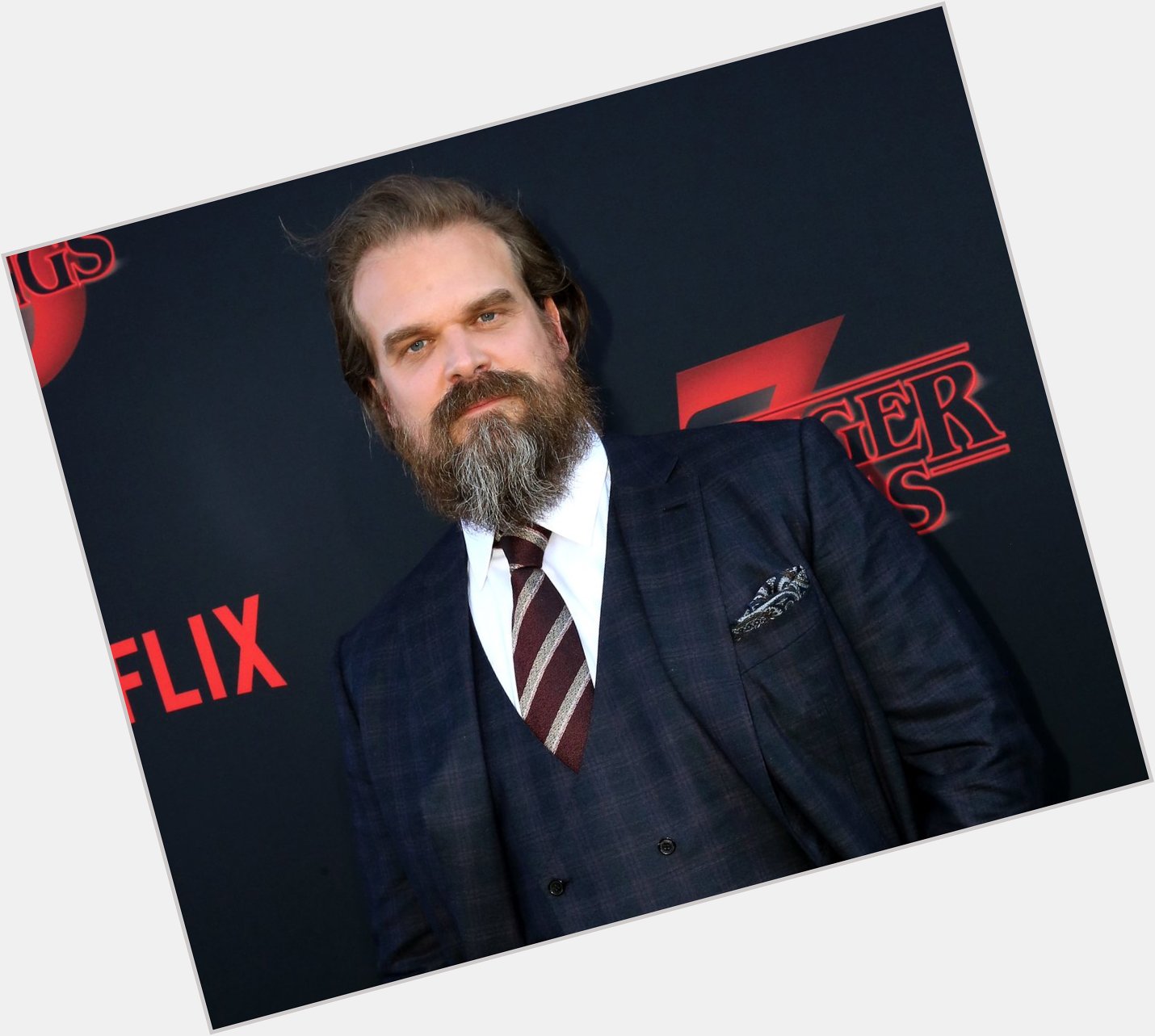 Happy birthday David Harbour big supporter can t wait till Stranger Things 4 comes out   