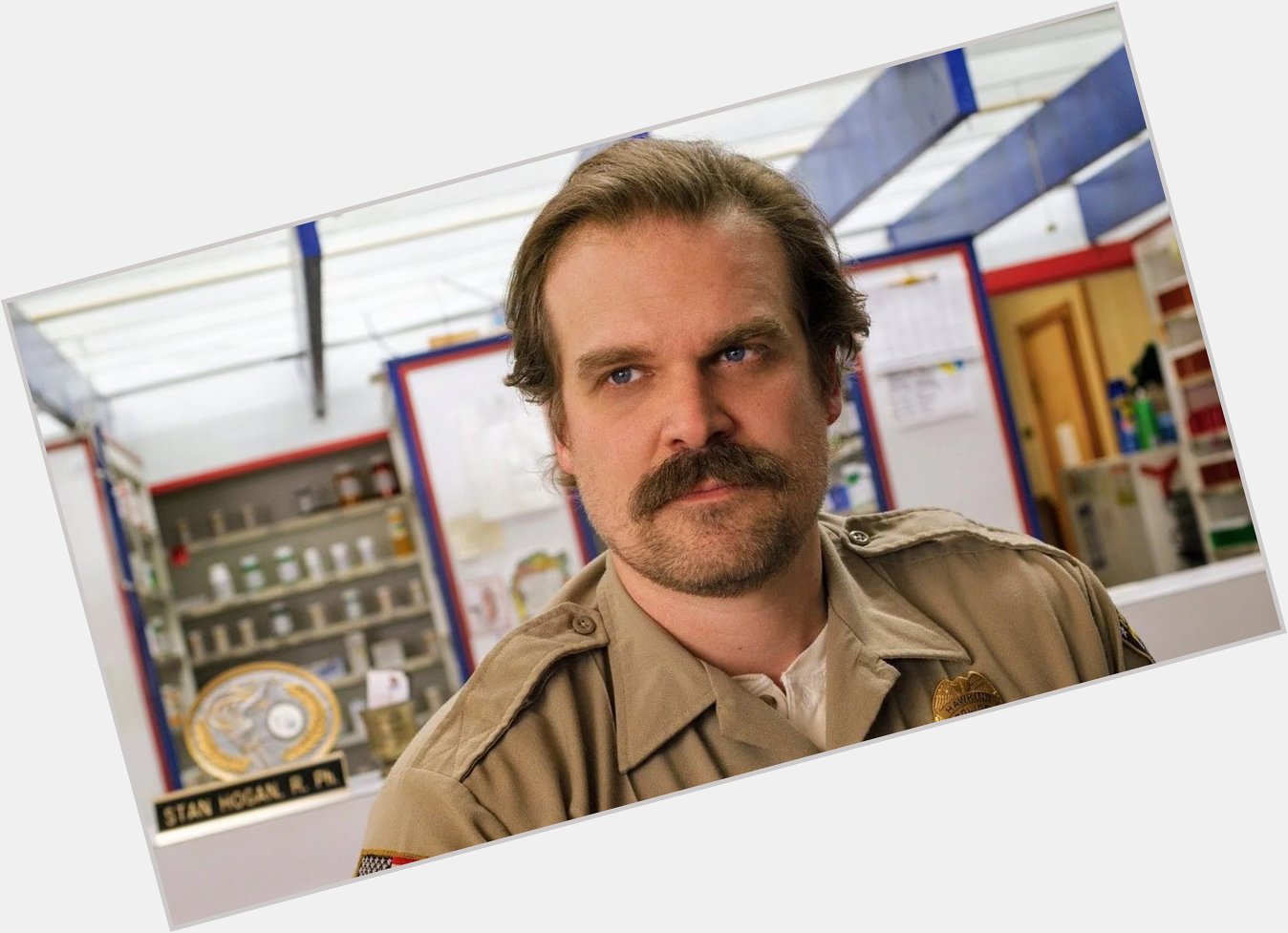 Happy birthday to our favorite grumpy legend David Harbour! Can t wait to see Hopper on our screens again   