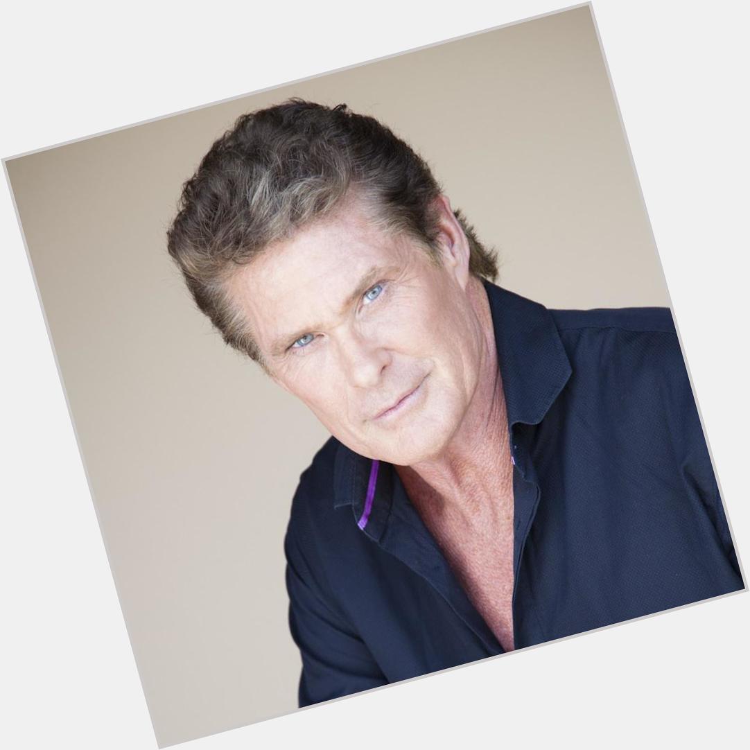 A very Happy Birthday to David Hasselhoff - 63 today and looking great - see you in November  