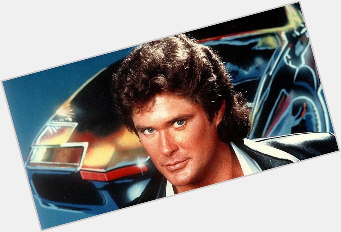 Happy Birthday to the one and only, David Hasselhoff  