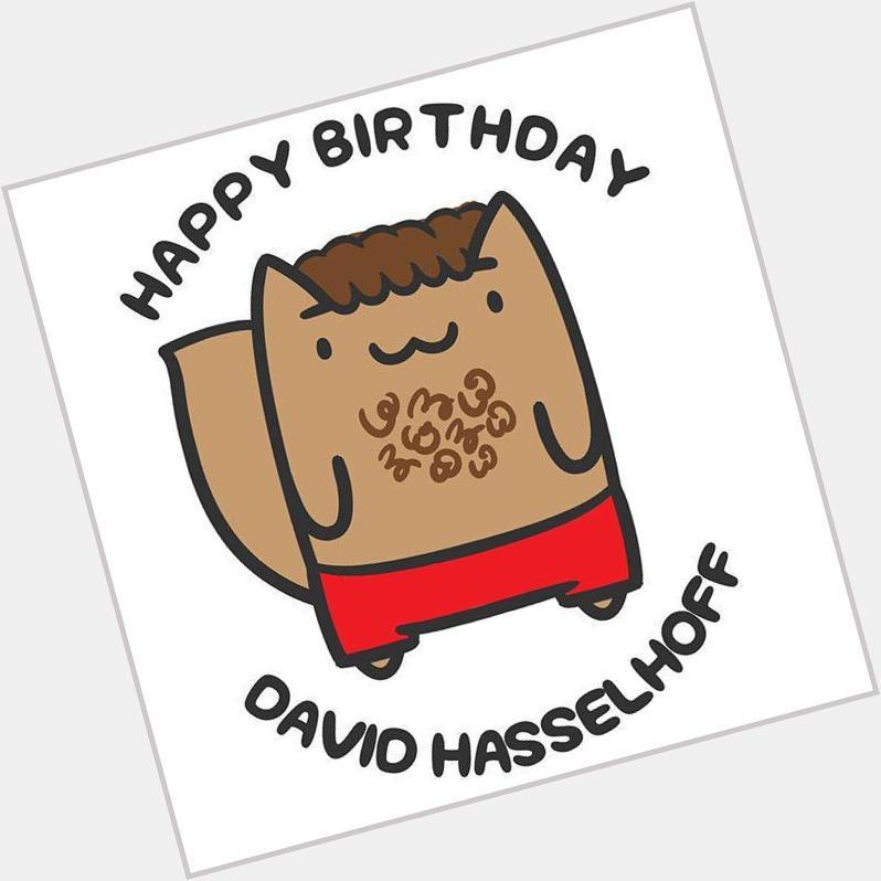 Happy Birthday, David Hasselhoff!  