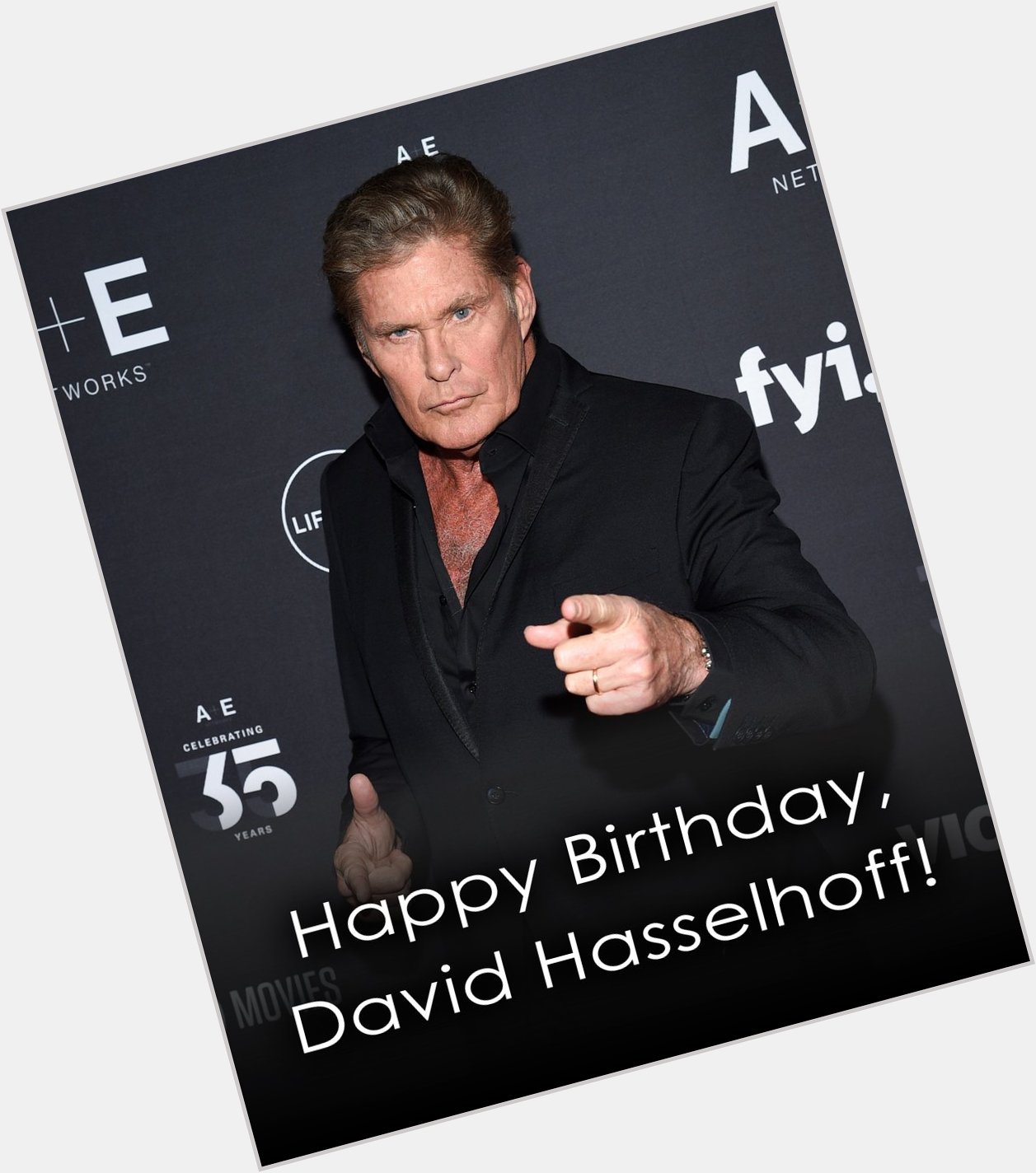 HAPPY BIRTHDAY DAVID HASSELHOFF! \"The Hoff\" is hitting the big 7-0 today.  