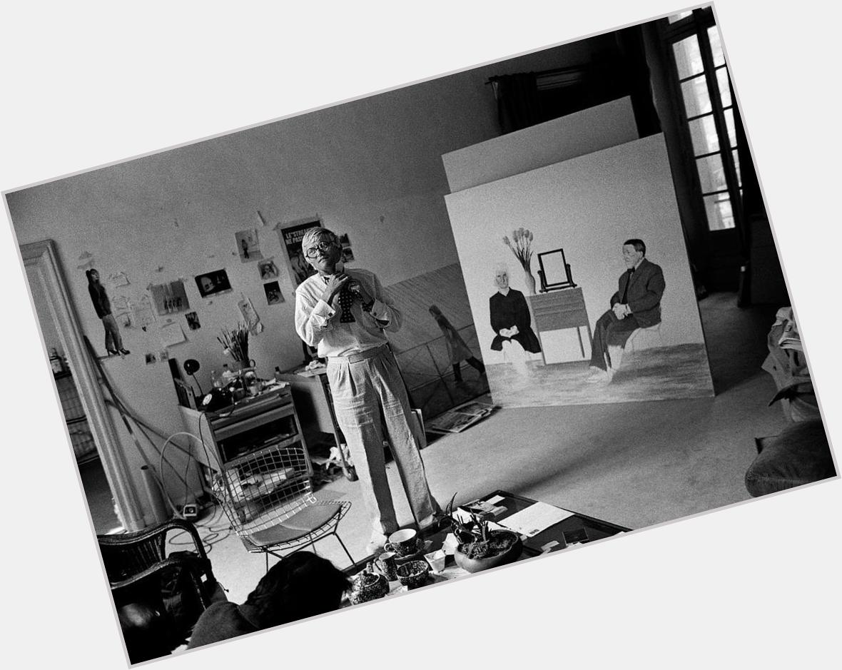 Happy birthday, David Hockney! 