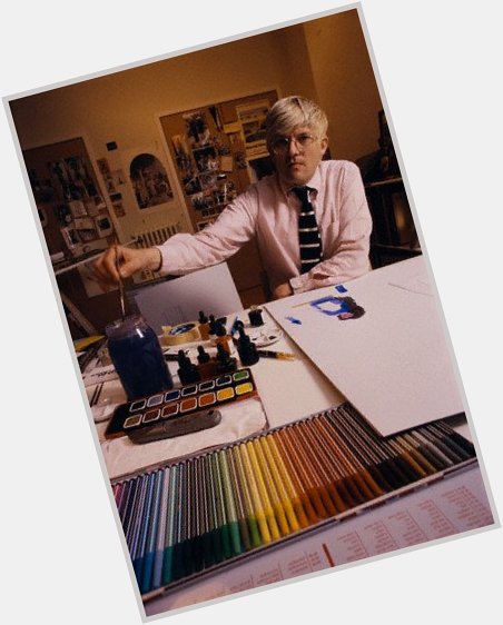 Happy birthday, David Hockney. 