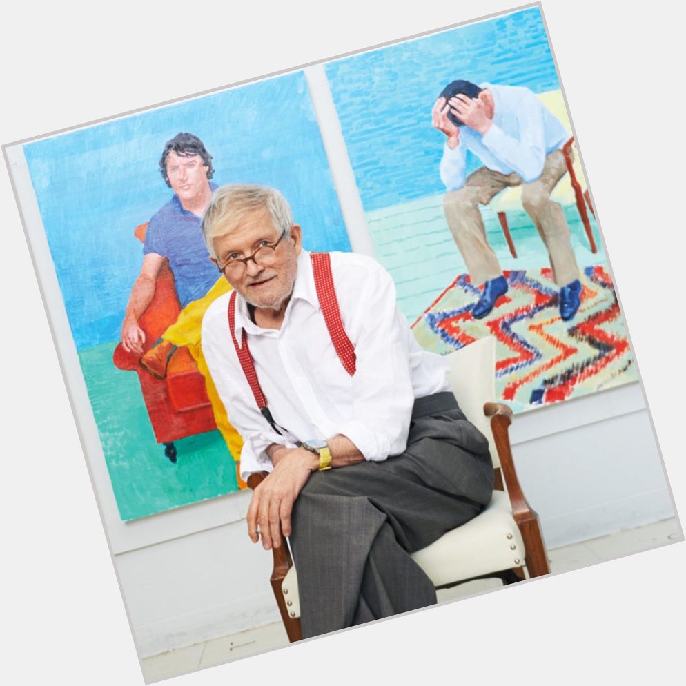 Happy (86th) Birthday David Hockney (b: 9th July 1937). What a life. What a talent. What a mind. 