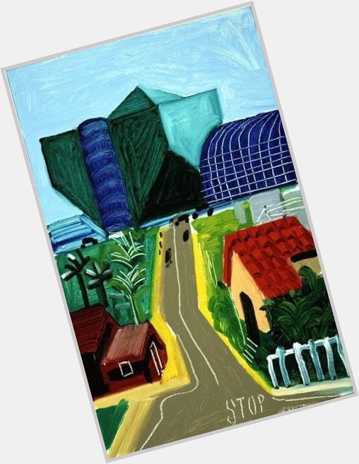 Happy 85th Birthday David Hockney.  

We always love your painting of West & the 