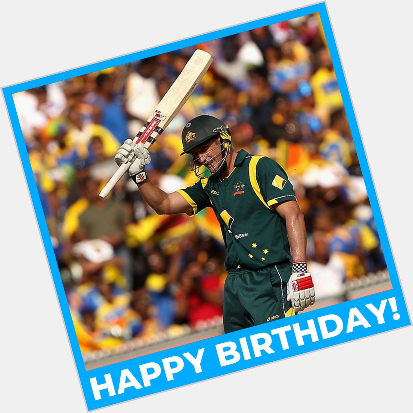 Happy birthday to former Australia star David Hussey    