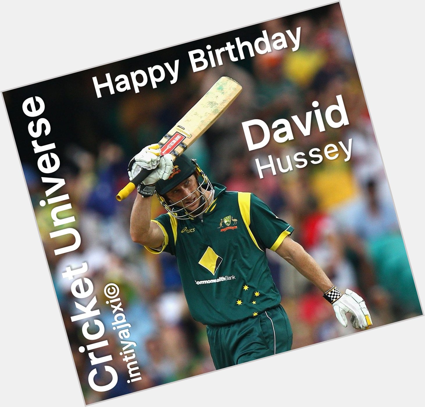  69 ODIs, 39 T20Is  2,552 international runs  37 wickets Happy birthday to  Australia\s David Hussey! 