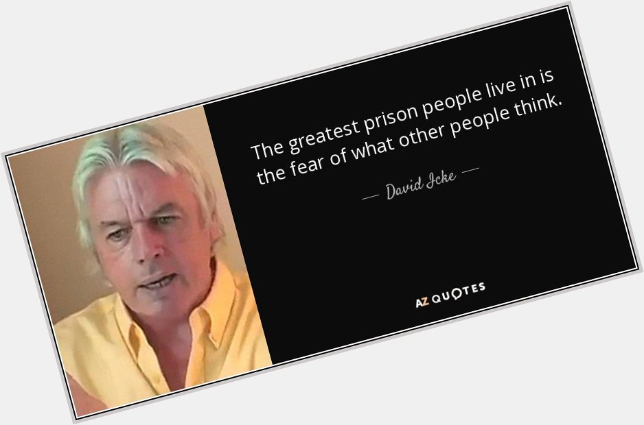 A very happy 70th birthday today to the man himself, Mr David Icke!   