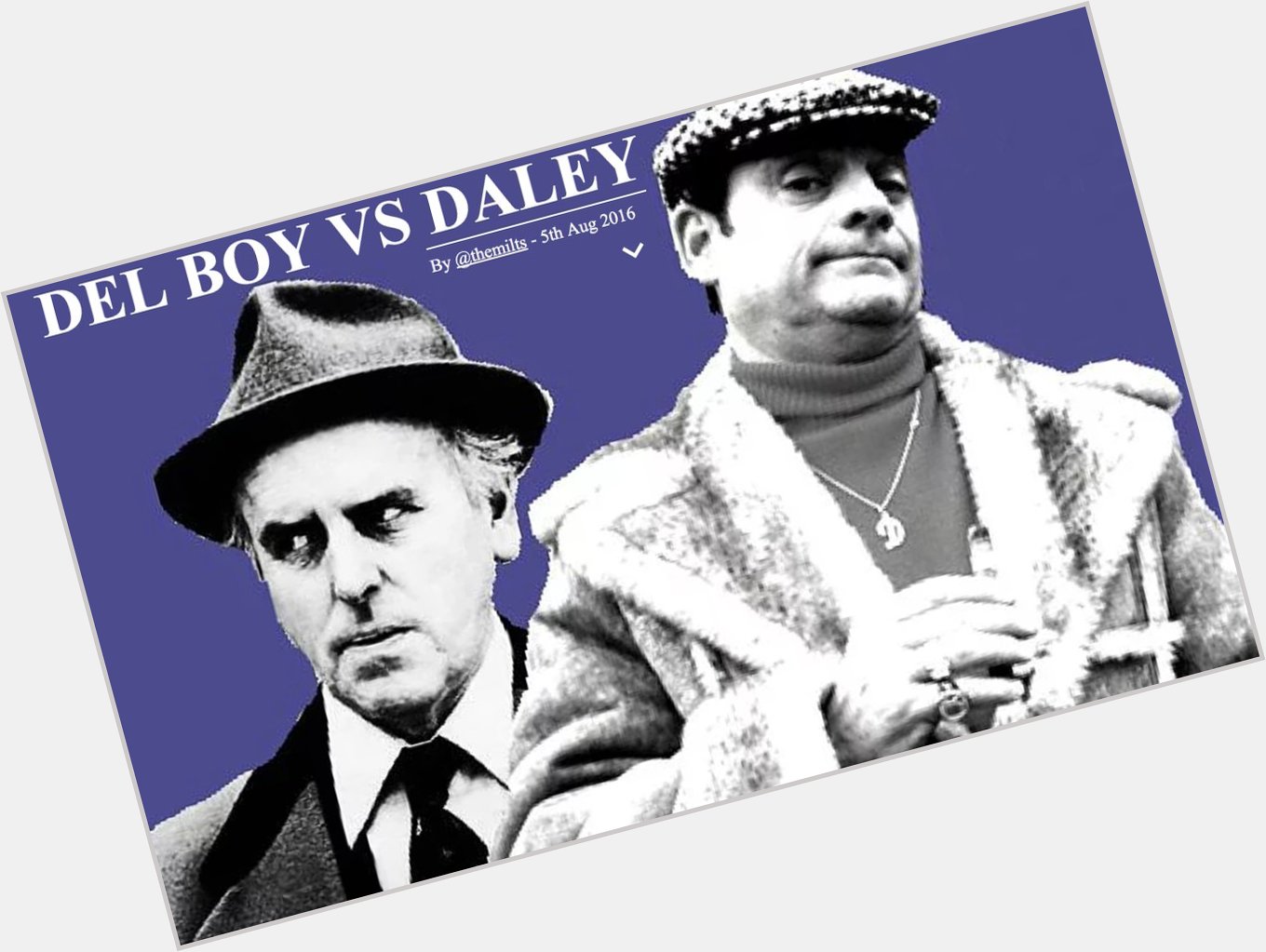 Happy Birthday David Jason (77) - DEL-BOY vs DALEY by 