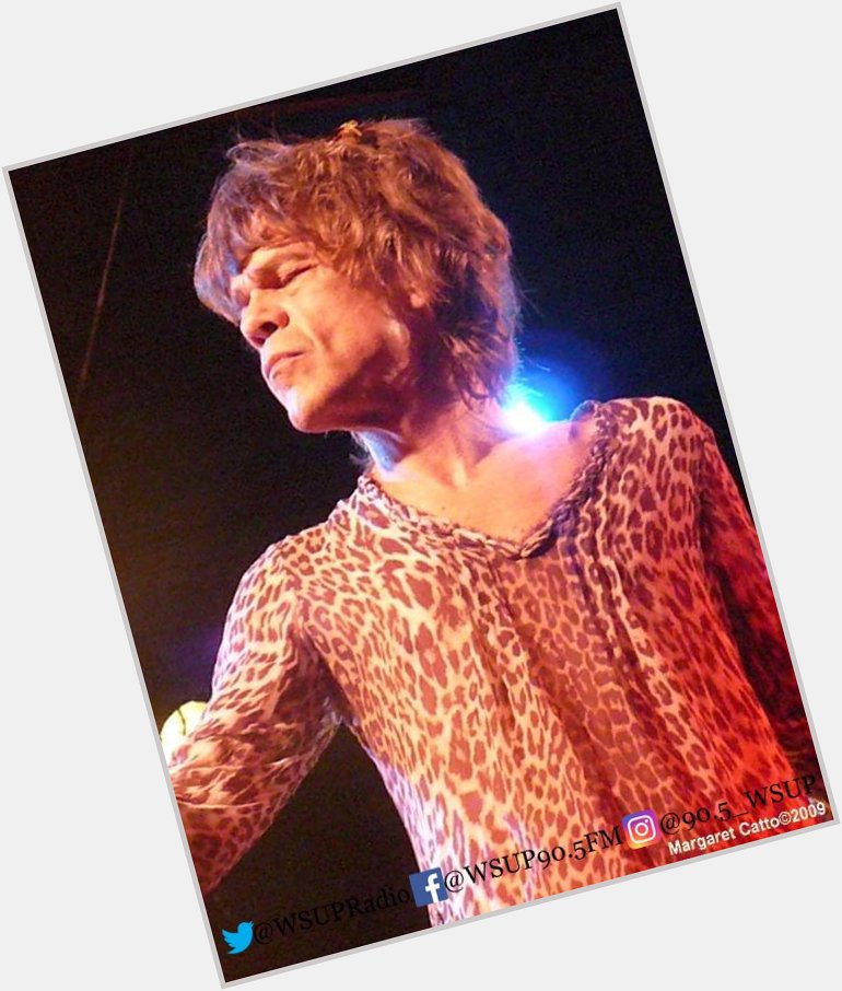 Happy Birthday to David Johansen of the New York Dolls today. He is 68 years old. 