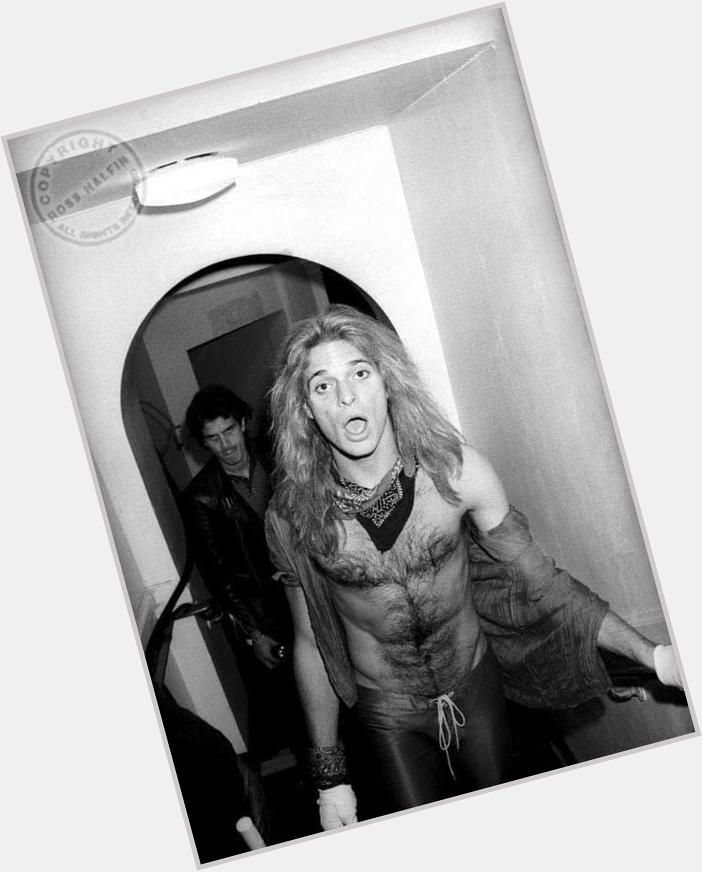 Happy Birthday David Lee Roth .. Photographed here on the Van Halen II tour at Newcastle city hall 