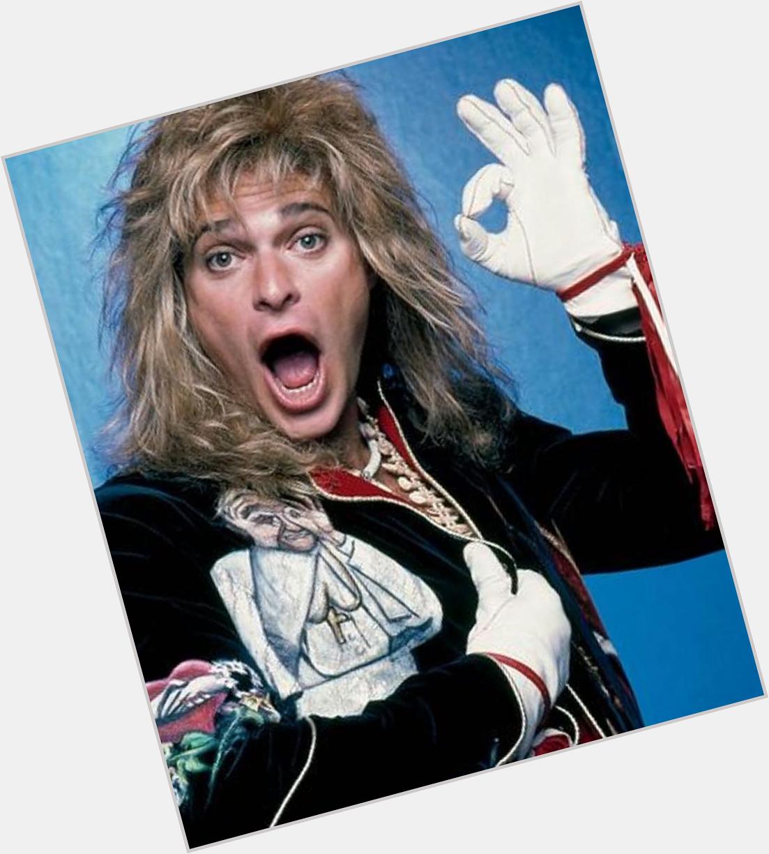Happy Birthday to David Lee Roth!!!
61 years old today      