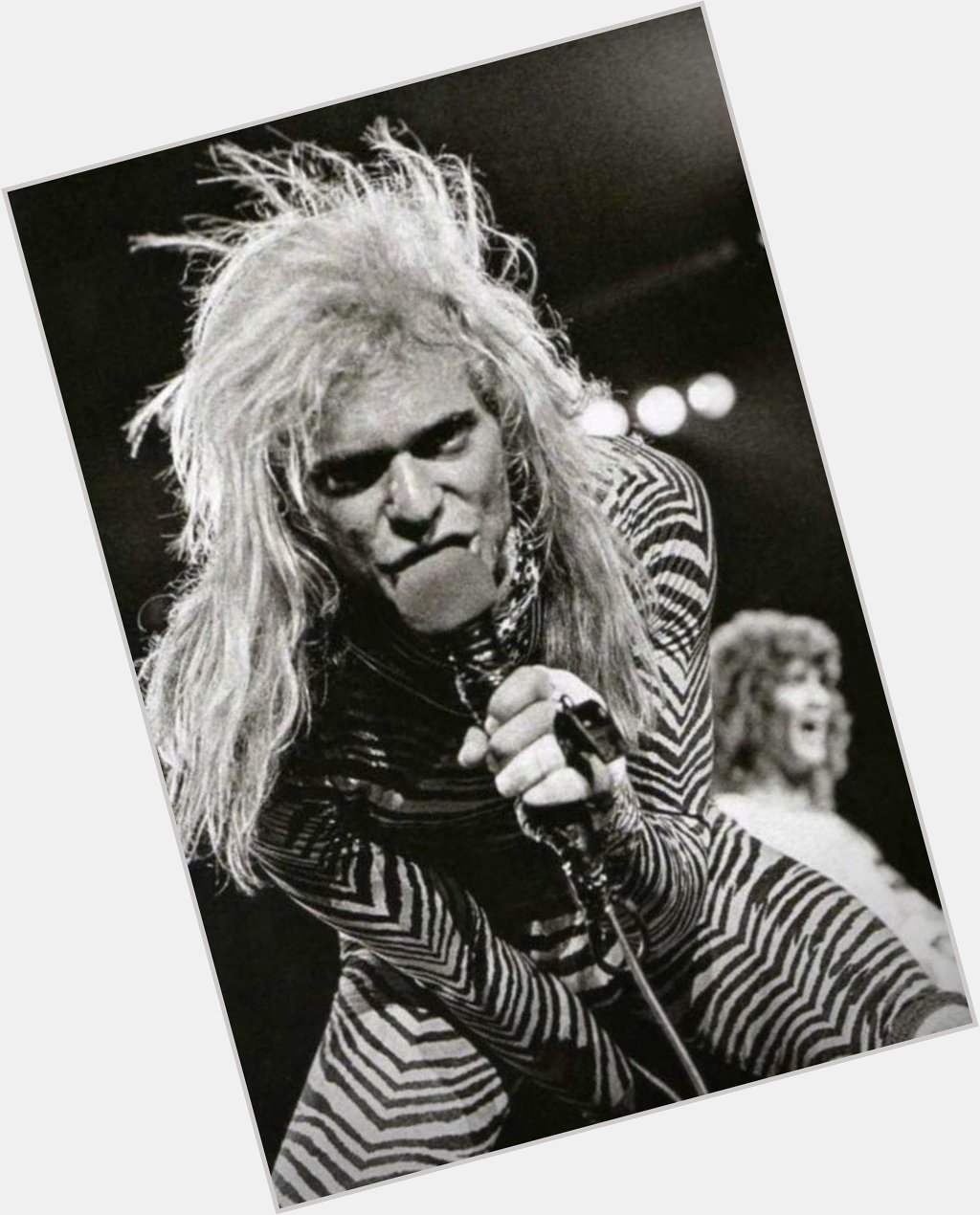 Happy Birthday DAVID LEE ROTH! The only one to show the rest how it\s done. 