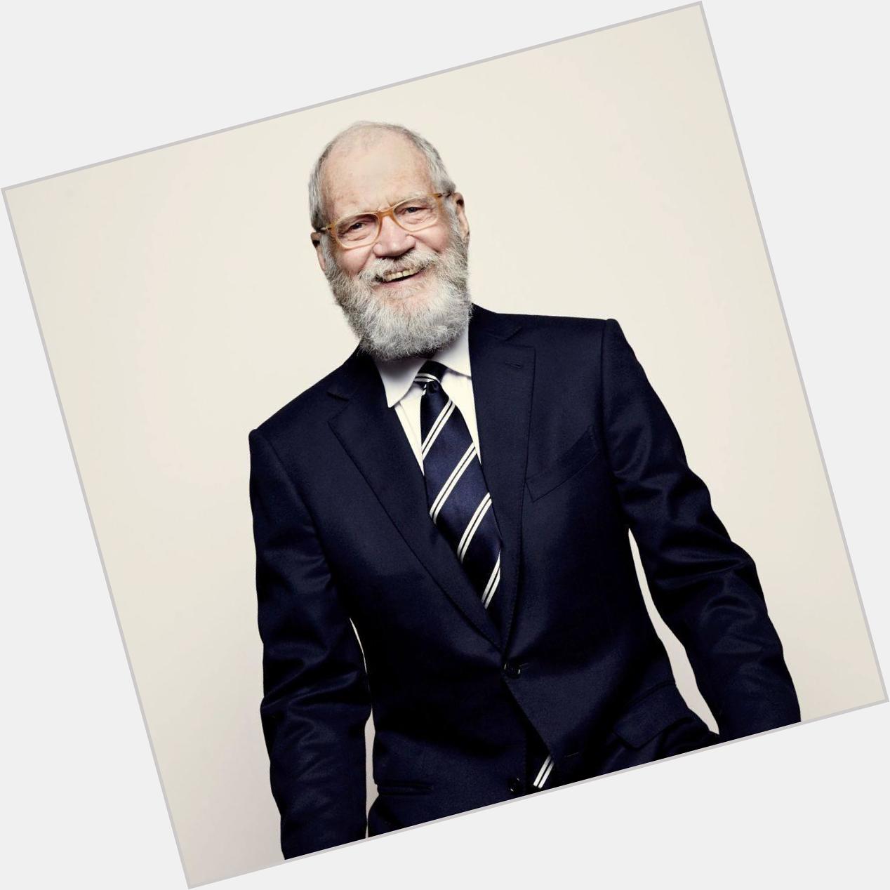 Happy Birthday to David Letterman who turns 72 today! 