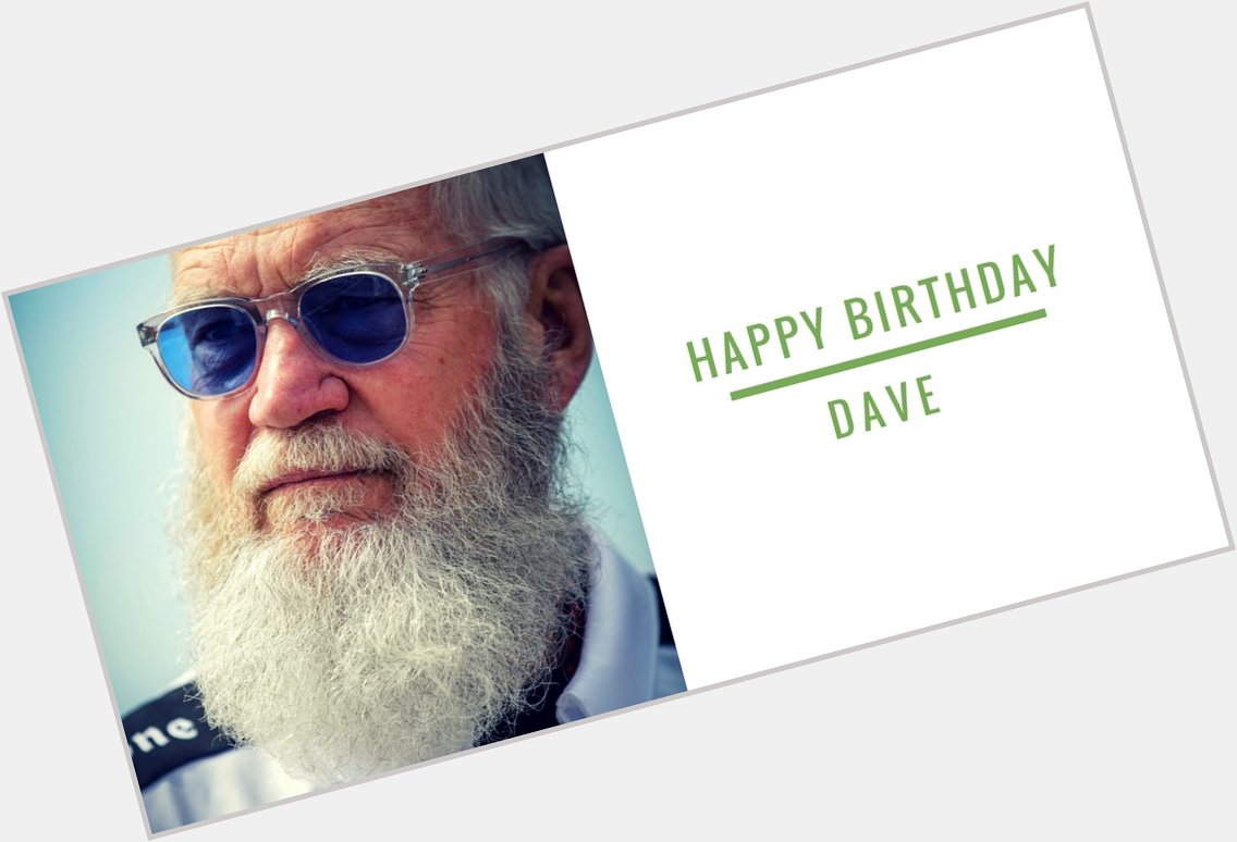 Join us in wishing David Letterman a very Happy Birthday. 