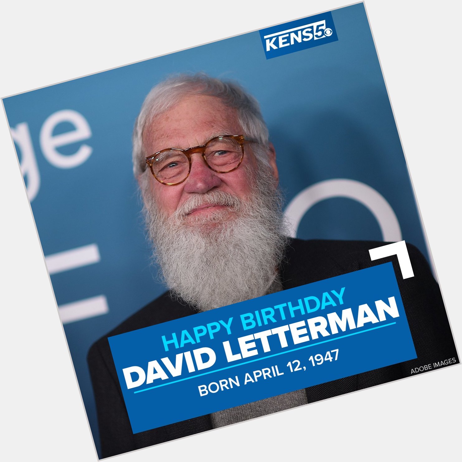 Join us in wishing former late talk show host David Letterman a HAPPY BIRTHDAY! He is 76 years old today.  