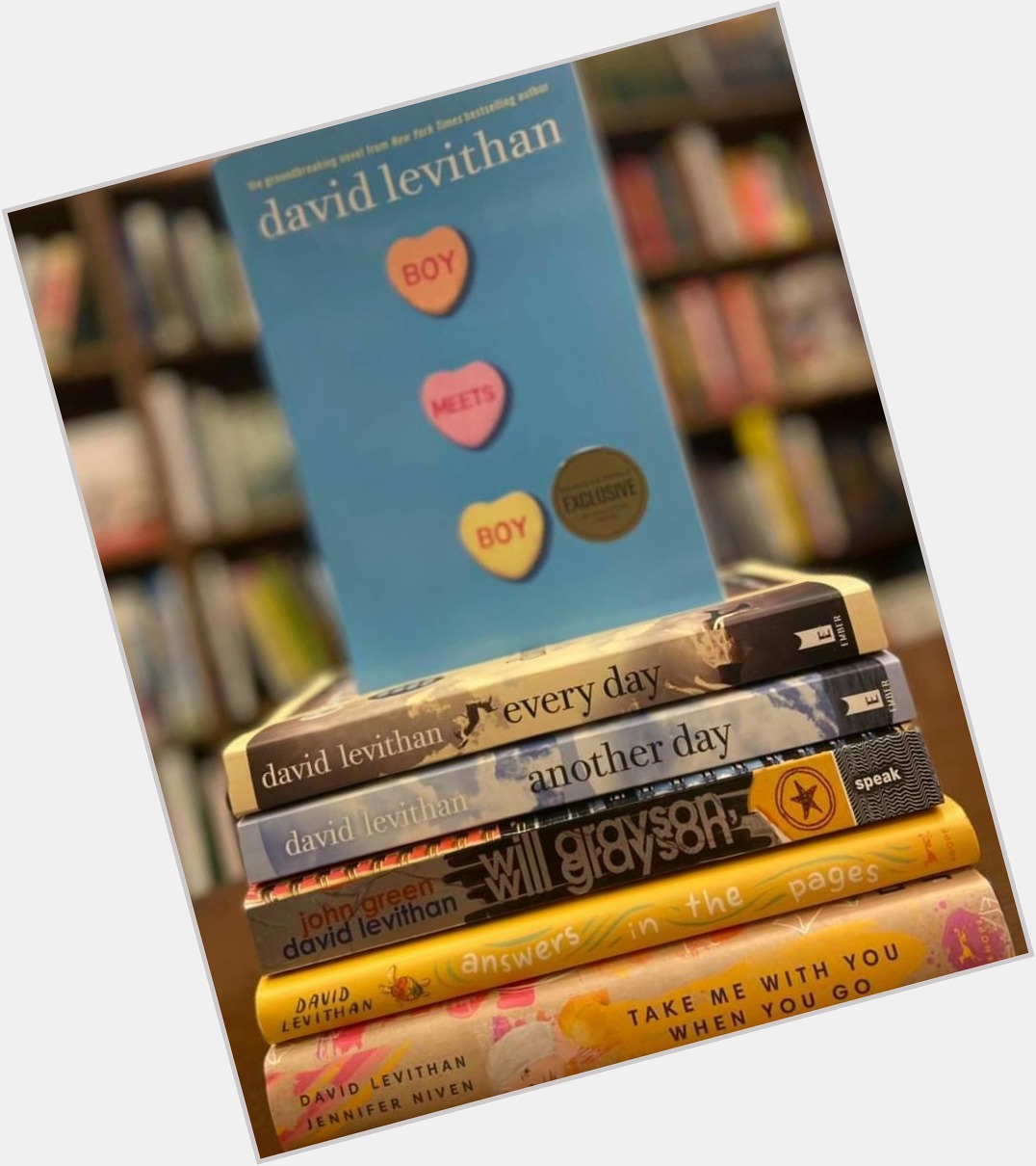 Happy birthday to New York s bestselling author David Levithan!    