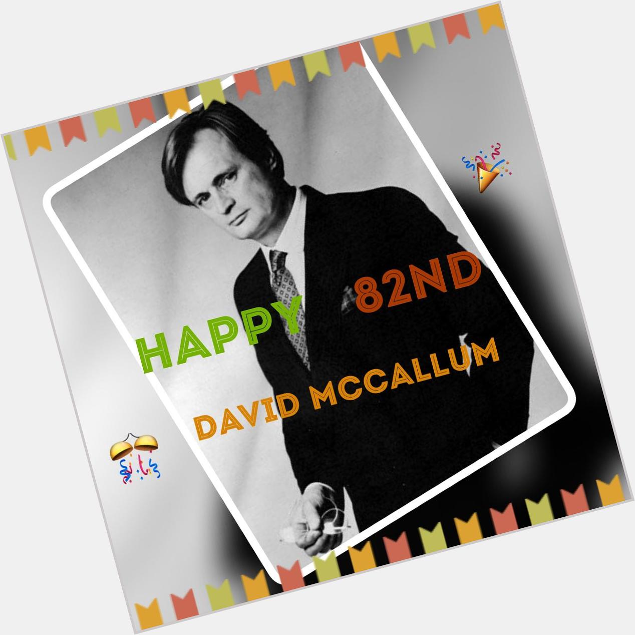 Today we celebrate 82nd bday of one of the best actors out there Happy birthday David McCallum (c) my edit 