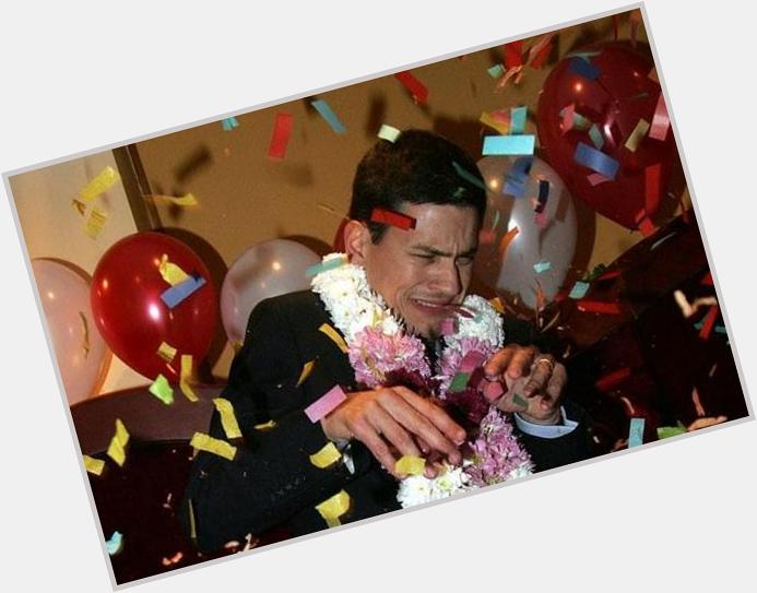 Happy 50th birthday David Miliband! Hope the confetti is less terrifying this time... 