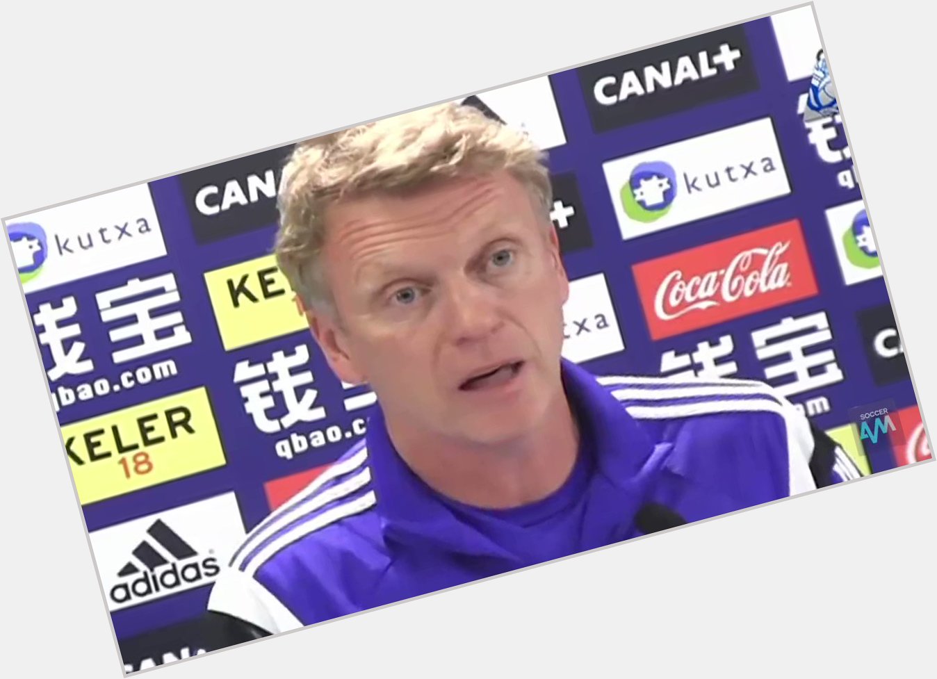  Happy 59th birthday to David Moyes

This video would convince anyone that he\s Spanish. Fluent  