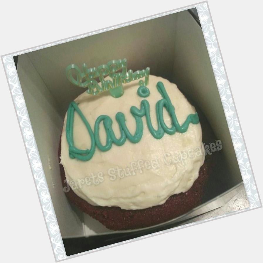 Happy Birthday, David Muir of World News Tonight! We brought R Stuffed Cupcakes to celebrate!  