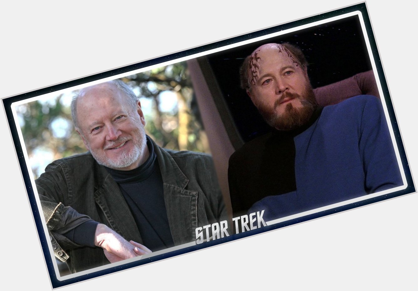 Happy Birthday to David Ogden Stiers who portrayed the character of Timicin in The Next Generation! 