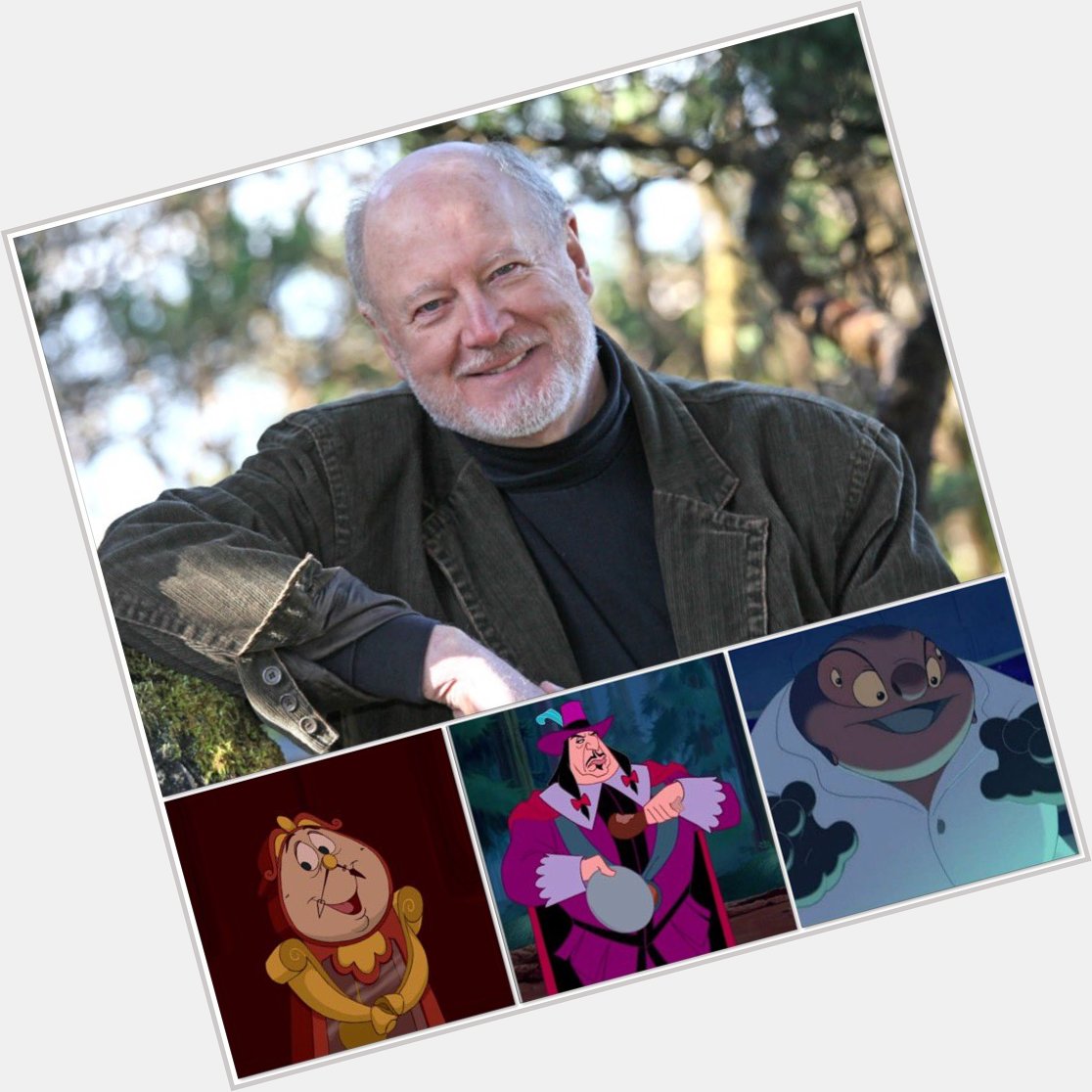 Happy birthday to David Ogden Stiers who voices Cogsworth, Ratcliffe, and Dr.Jumba. 