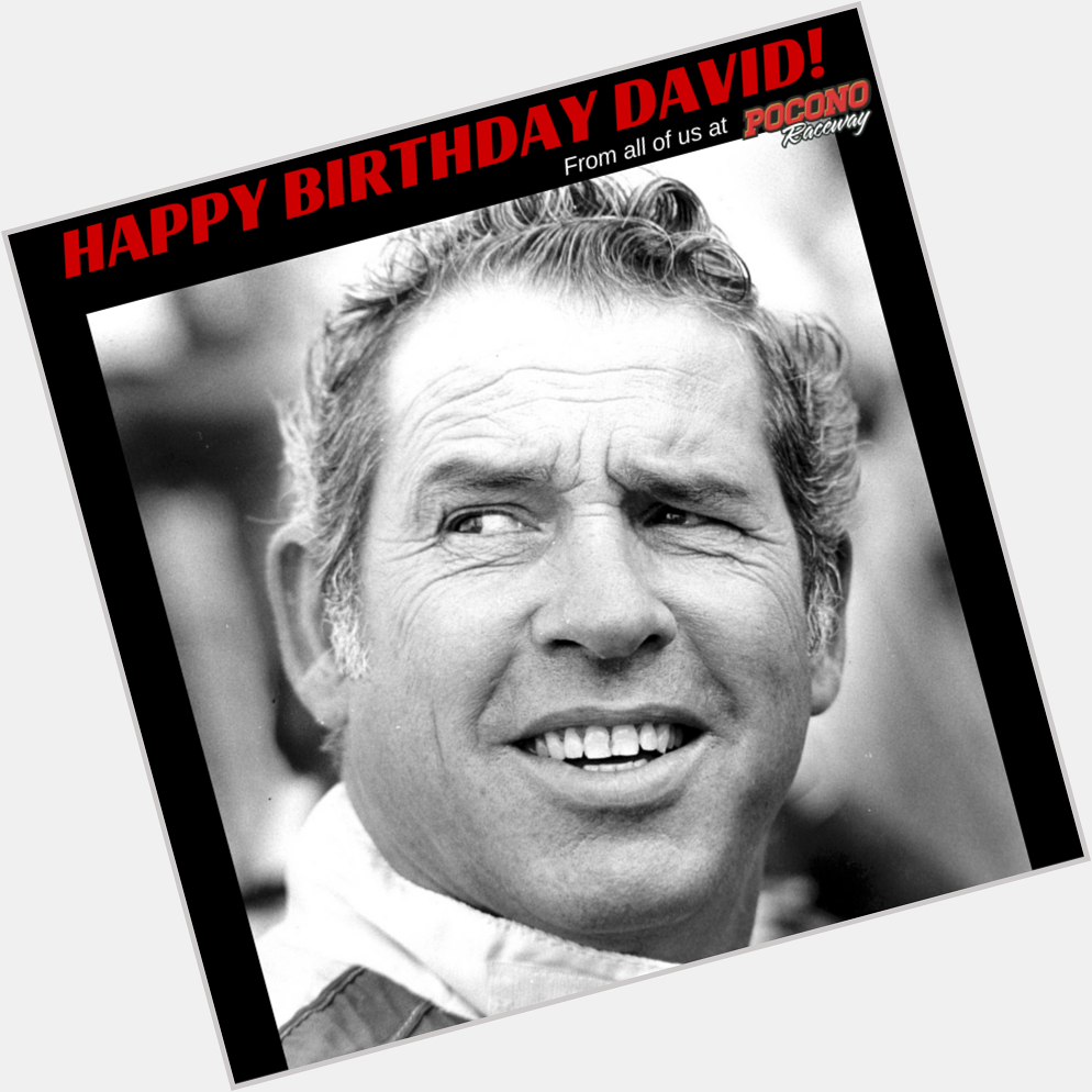 Happy Birthday to of Famer, David Pearson! 