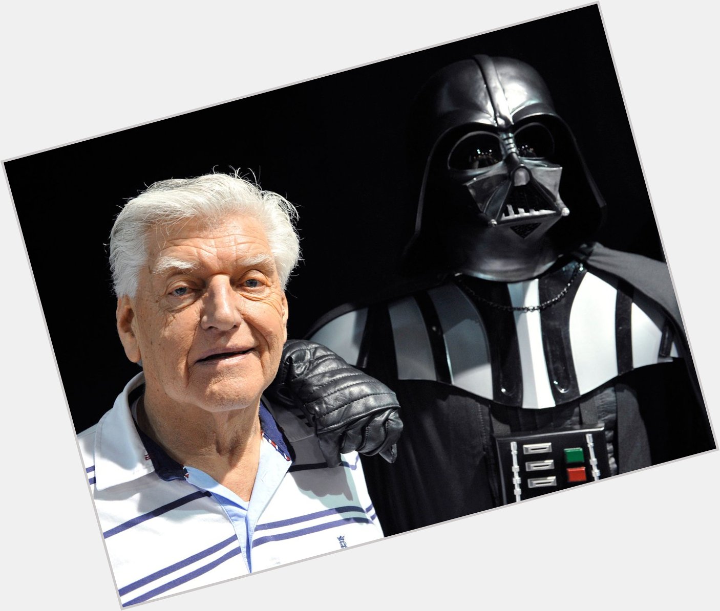 Happy Birthday to Mr. David Prowse (the body of Darth Vader)! May the force be with you 