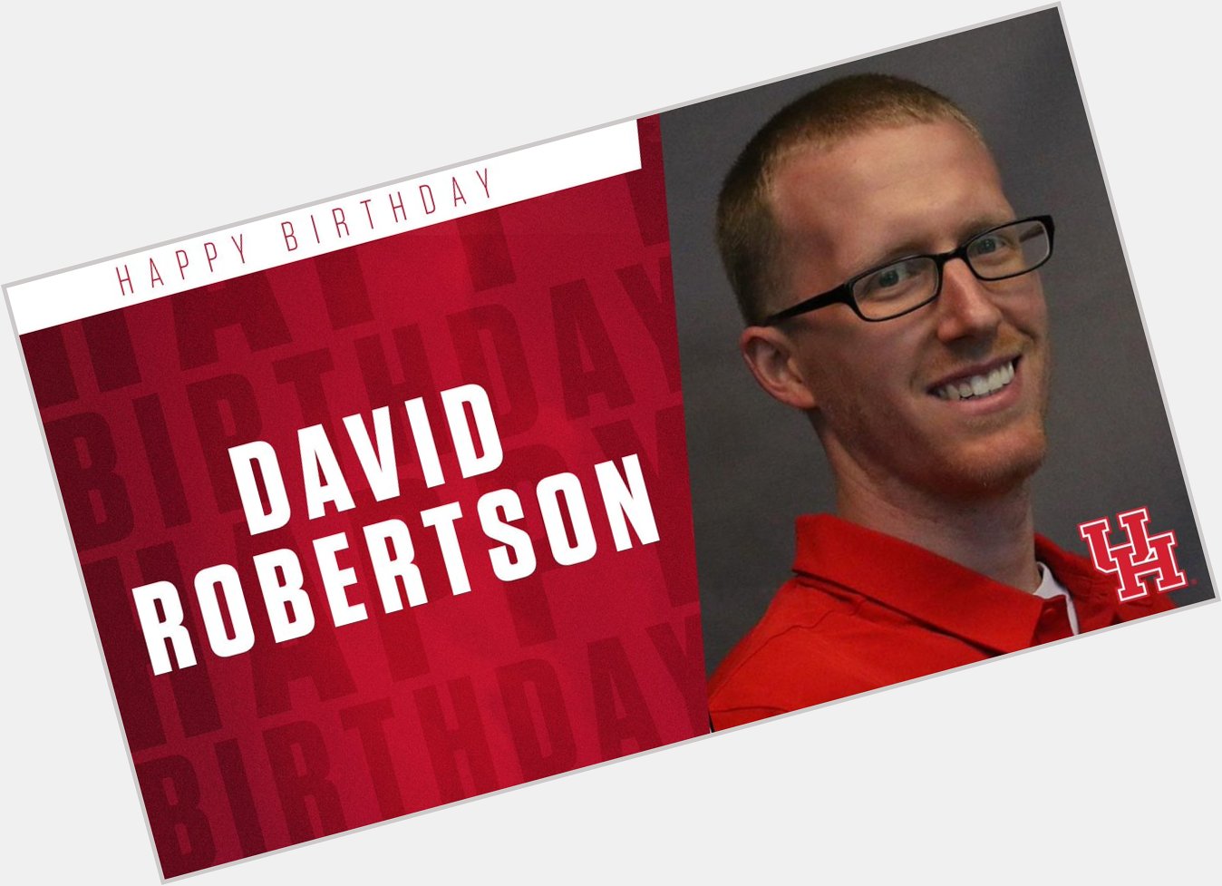 Happy Friday and Happy Birthday to Director of Video Operations, David Robertson! | 