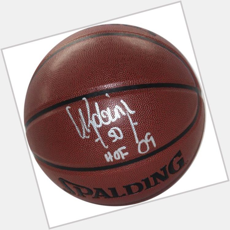 Happy Birthday to legend Shop for this signed basketball of his at:  