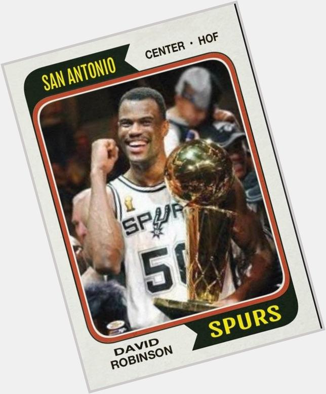 Happy 49th birthday to David Robinson. The Admiral may be the best athlete ever to come from a service academy. 