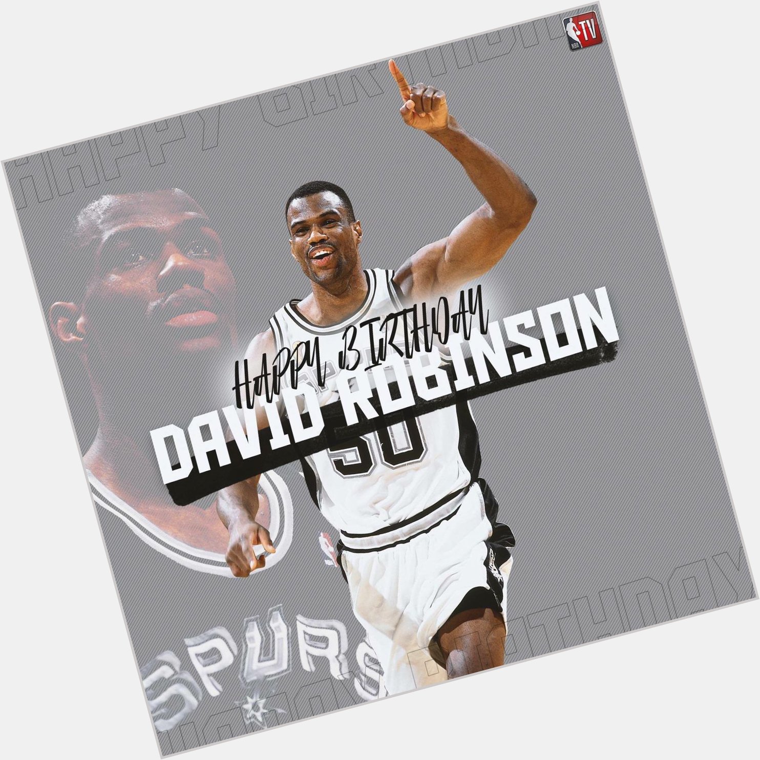 Happy birthday David Robinson the 1995 MVP, 2x NBA champion and 10x All-Star. 