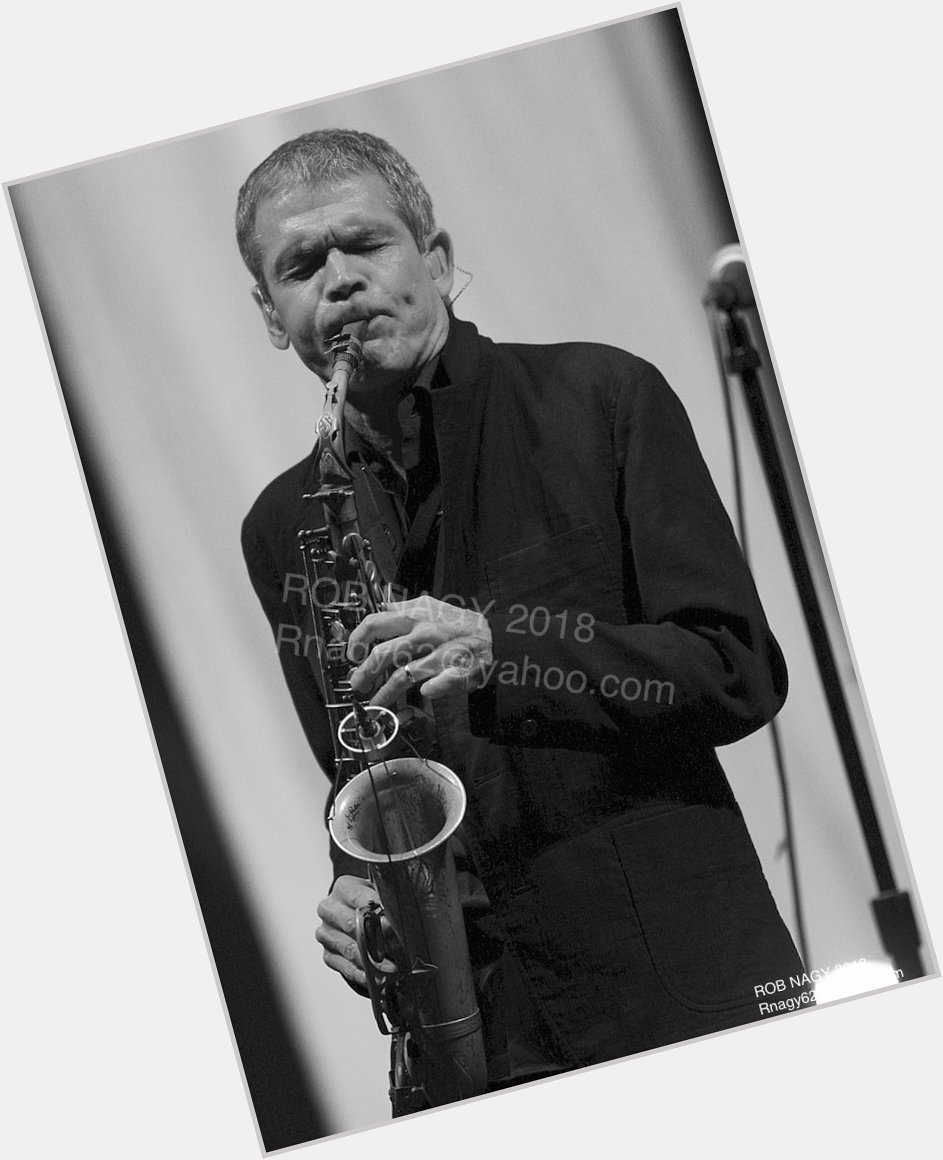 Happy birthday to jazz legend David Sanborn. Rob Nagy Archives 2018.    