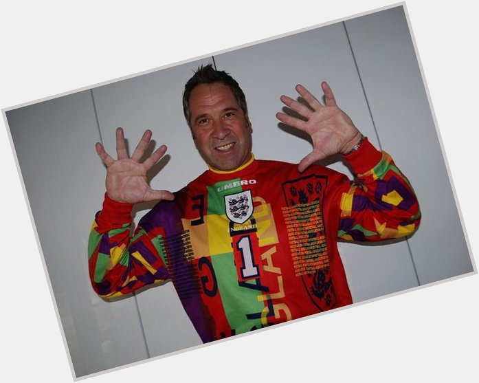 Happy Birthday David Seaman  Here he is modelling one of the worst GK kits ever made 