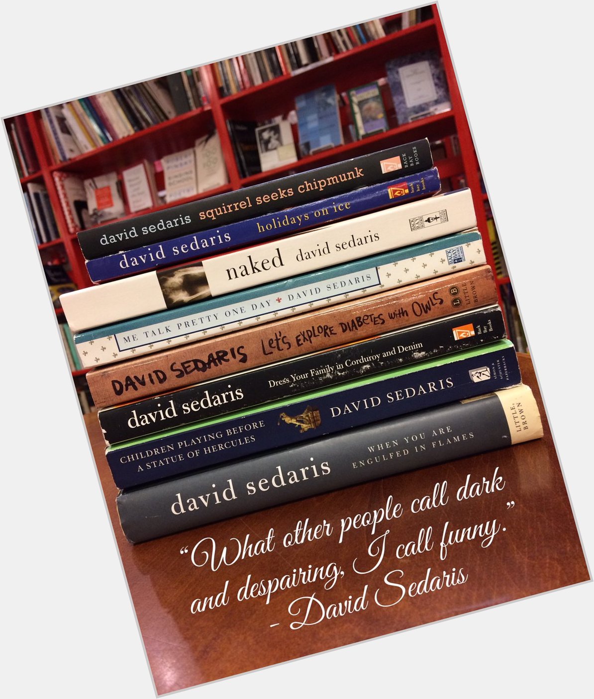 Happy Birthday, David Sedaris!   