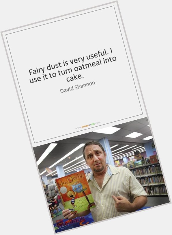 Happy birthday David Shannon! Pick up one of his Children\s books to celebrate!  