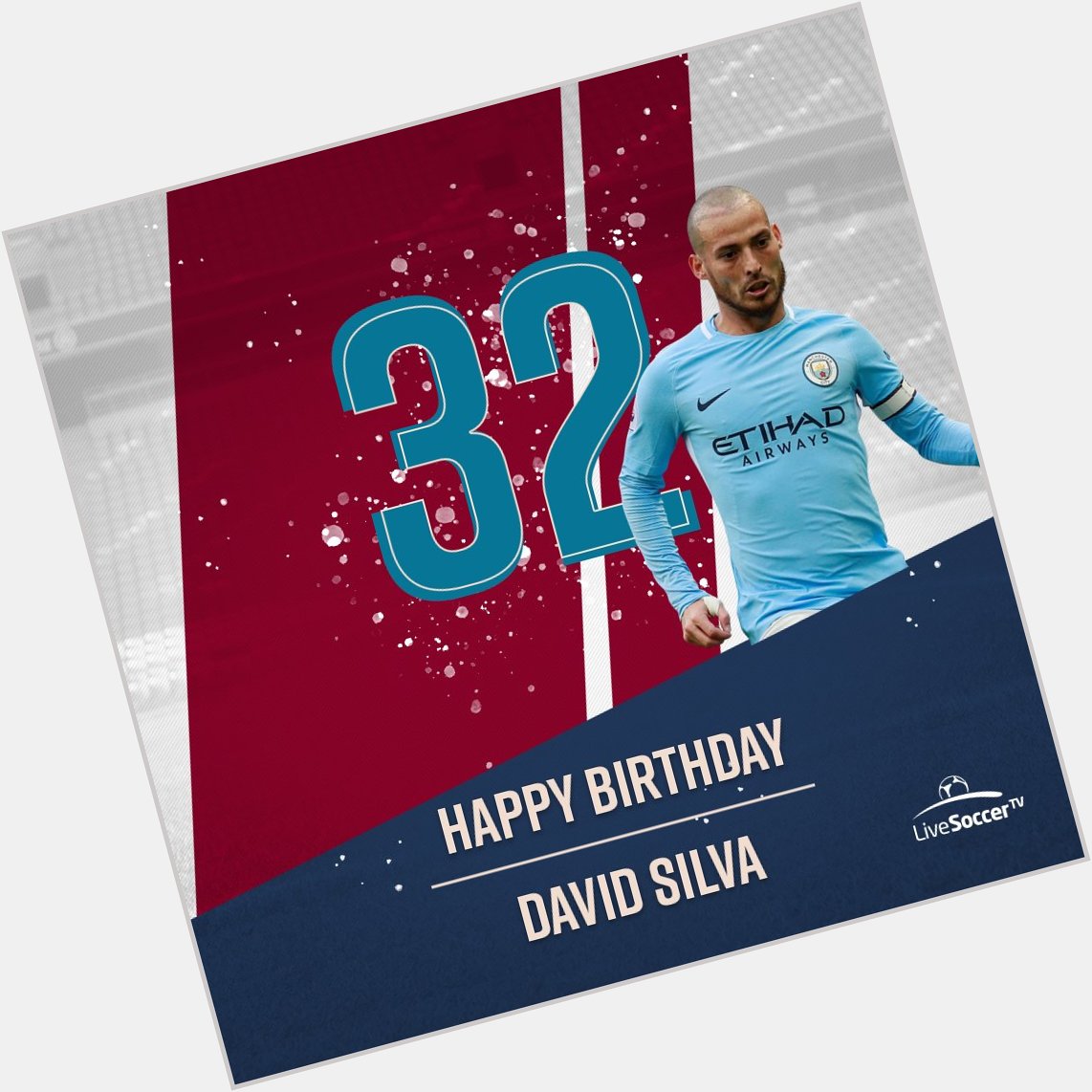 Happy birthday, David Silva  The maestro turns 32! 