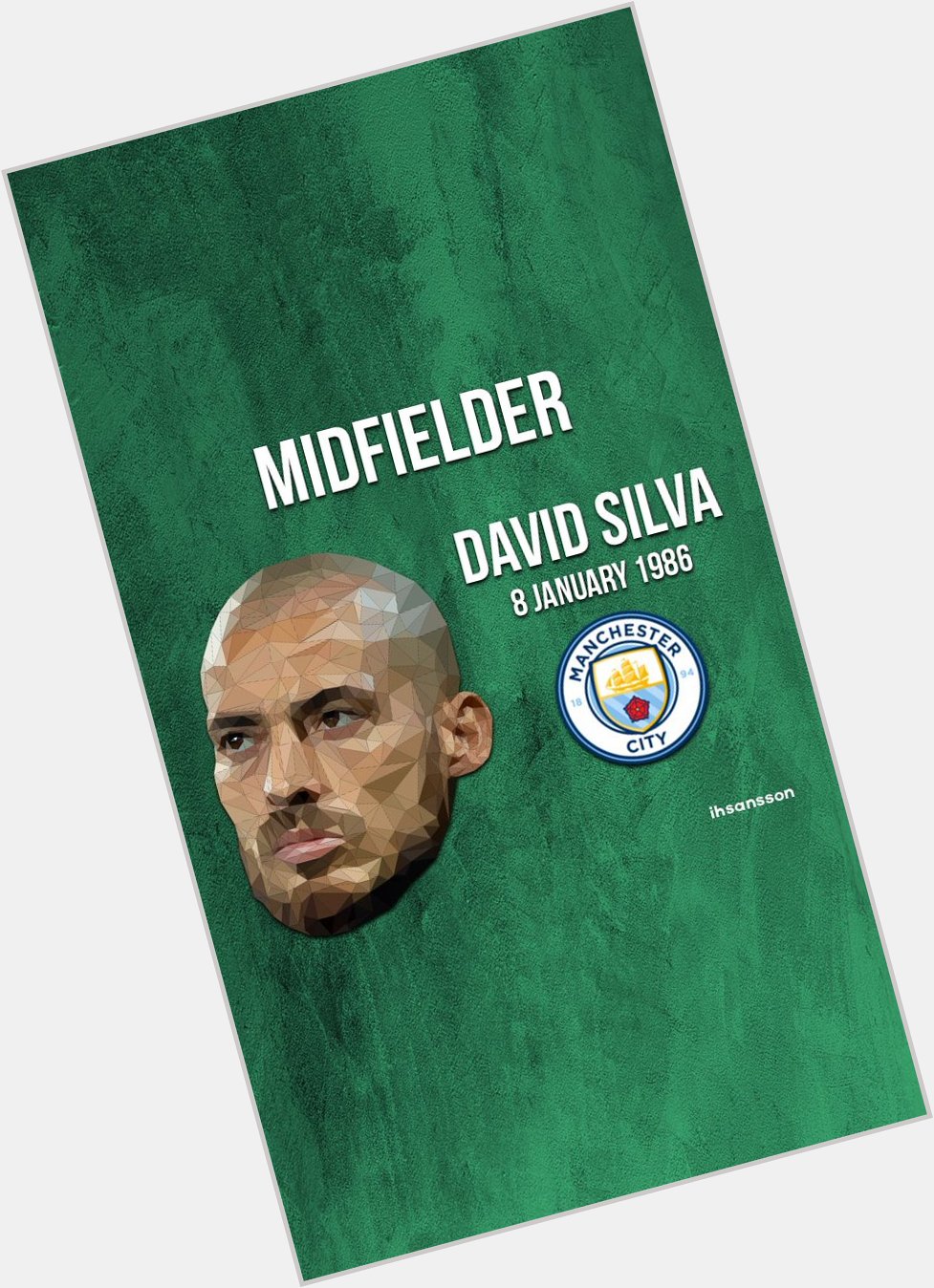 MIDFIELDER
David Silva - Manchester City

Happy Birthday !   RT/Likes for appreciated 
