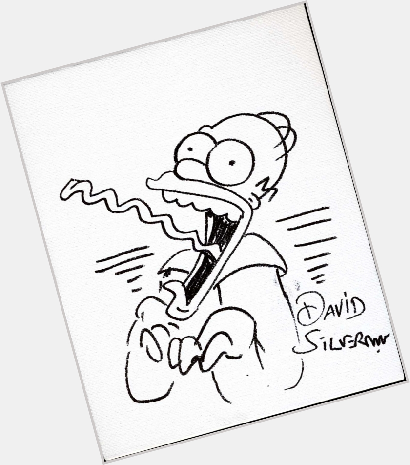 Happy birthday to animator, writer, director, and longtime creator with \The Simpsons\ David Silverman. 