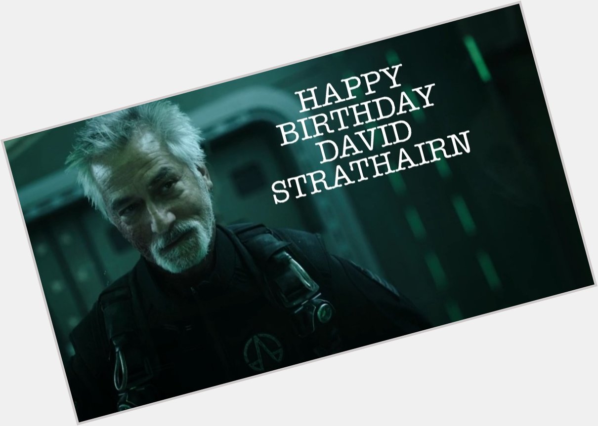 Feliz cumpleaños!/Happy Birthday David Strathairn!!    