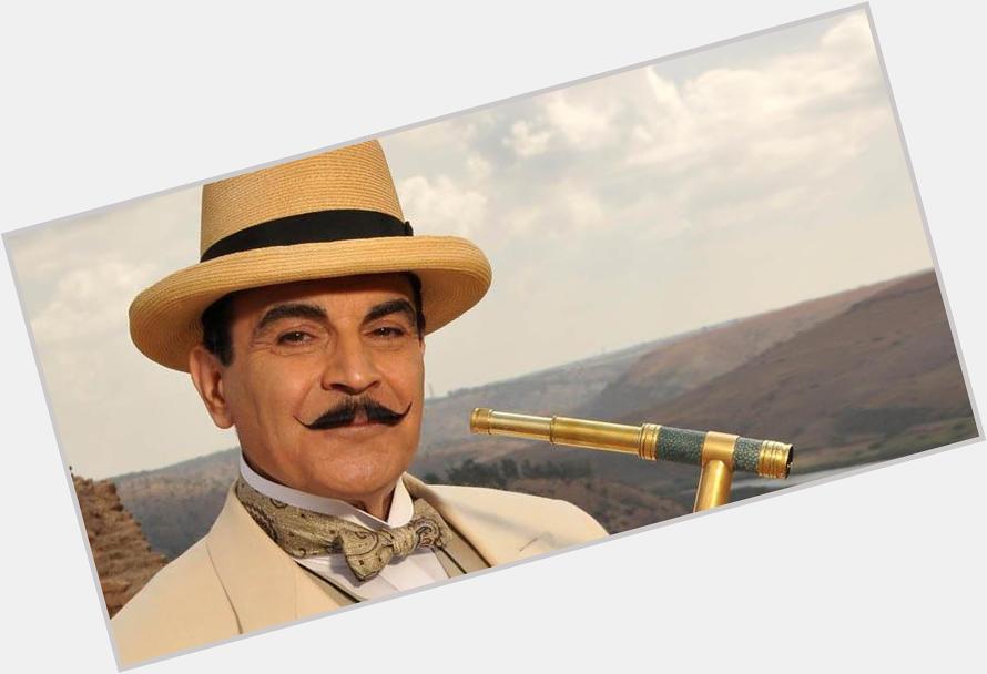 Happy 69th birthday to  unforgettable as great Belgian detective Hercule Poirot 