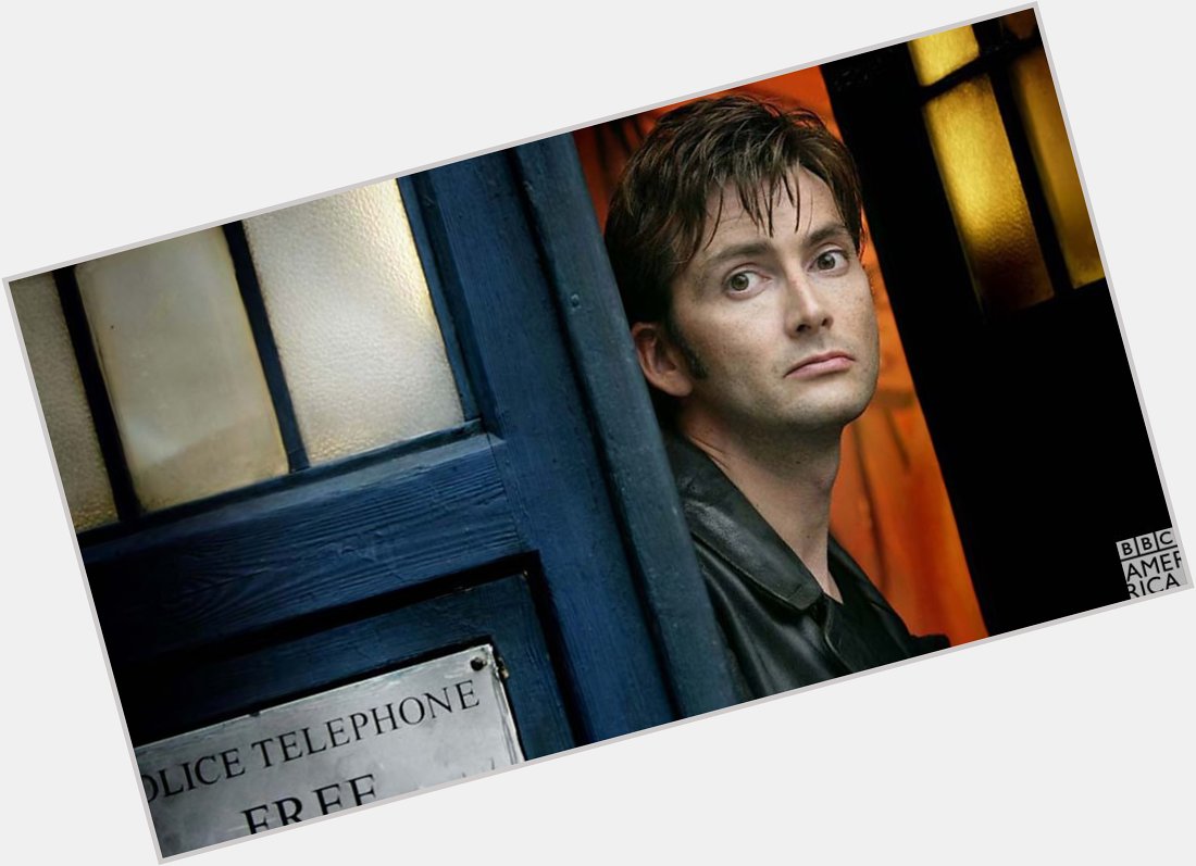 Happy birthday to the Tenth Doctor, David Tennant!  