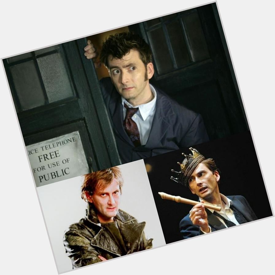 Happy Birthday to the man who plays Doctor Who, Hamlet AND Barty Crouch Jr!! (David Tennant you are brilliant)  