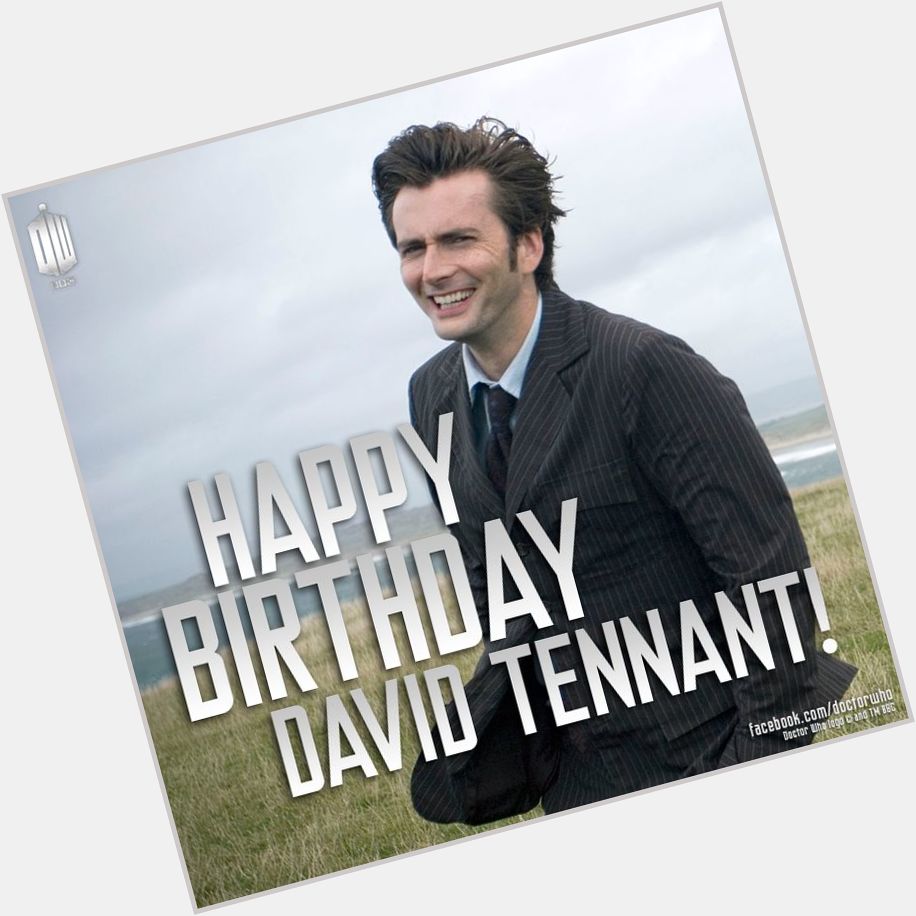 Happy birthday, David Tennant!!! 